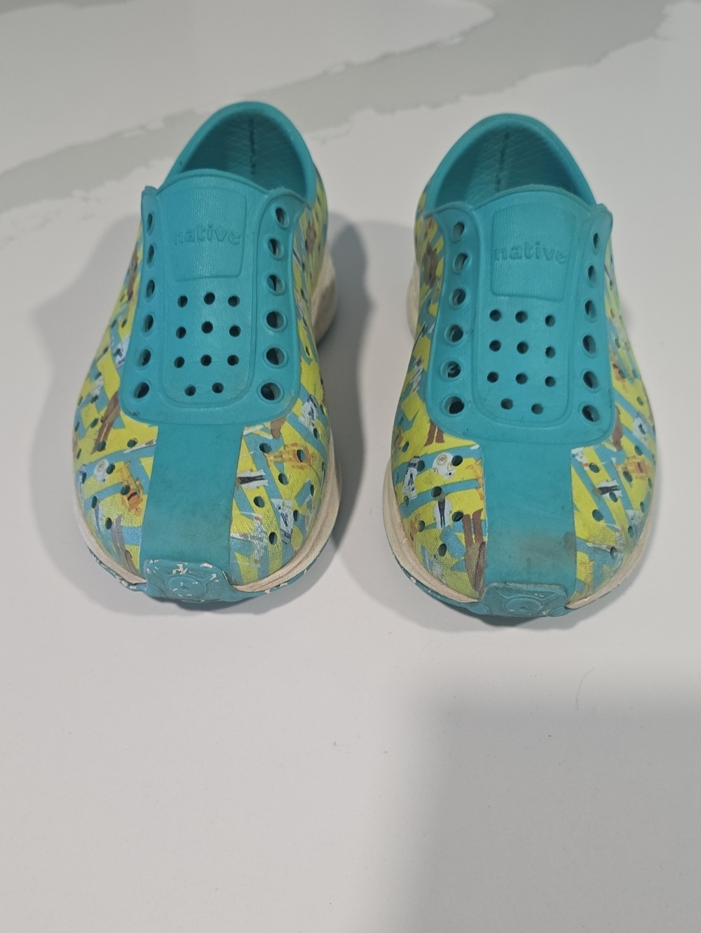 Native Water Shoes Star Wars Size Pattern 10